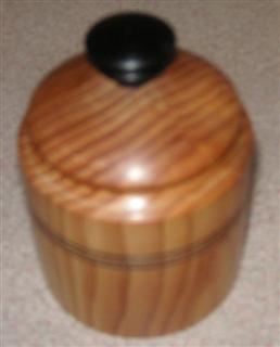 Lidded pot by Paul Hunt